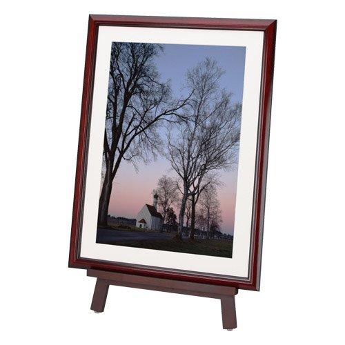 HAKUBA Wooden Easel X005, Brown, for Picture Frames, Exhibitions, Signs, and Decorative Displays (FWESL-X005BR) (Product Number: 4977187509960)