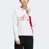 Adidas Cny Hood Sweat Limited Casual Sports Breathable Hoodie White Light Red Women HC2798