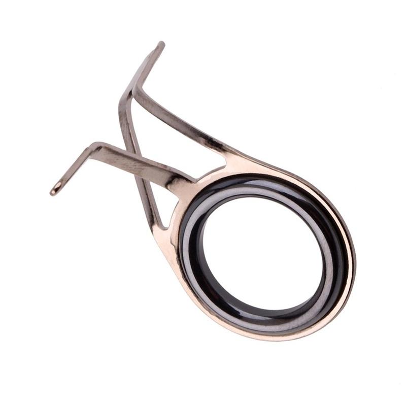 All Sizes Rod Pole Tip Top Guide Rings BLACK Fishing Repair Building #6-#16 All Sizes Rod Pole Tip Top Guide Rings BLACK Fishing Repair Building #6-#16
