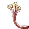 15Pcs Sound Sensor Wires Piezo Disc Transducer Prewired for Guitar Drum Triggers