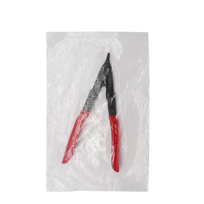 

Удобный съем и установка стопорных колец Плоскогубцы для стопорных колец плоского типа Встроенная пружина для облегчения снятия Инструменты для обслуживания A