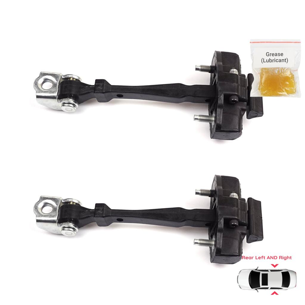 EDP1249-1 2 Pieces Rear Left AND Right Door Catch Hinge Brake Stop Check Strap Limiter for Renault Captur MK1 J87 H5 J5 2013-2019 824305607R