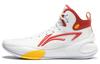 YuShuai 17 Abrasion Resistant Abrasion Resistant Mid Top Basketball Shoes Men's White Red ABAT043-16