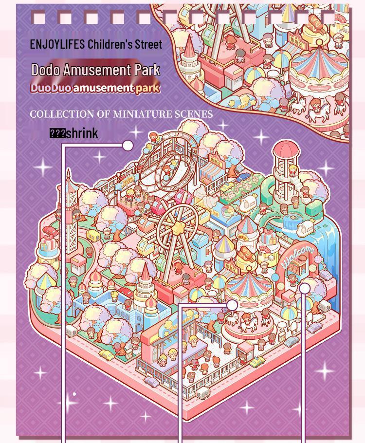 3D-Aufkleber mit Cottage-Szene: Miniatur-Landschaftsbau & DIY Journal Set