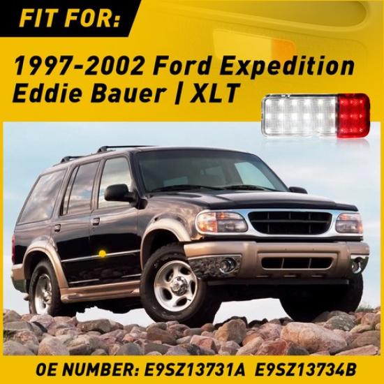 Pair Interior Panel Door Courtesy LED Lamp L&R Fit 1997-2002 Ford Expedition