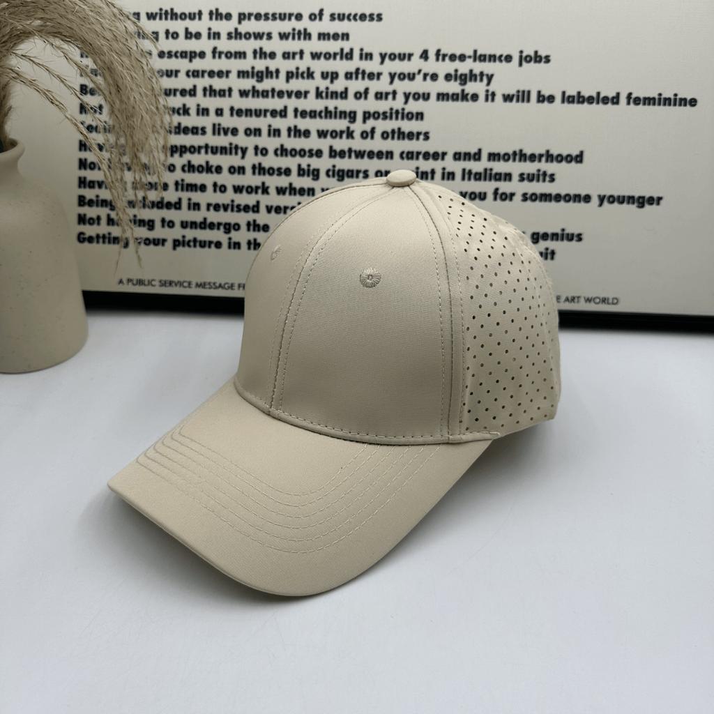 Summer Hat Hard Top Baseball Cap Outdoor Fishing Mesh Breathable Sunshade Sun Protection Cap Fashion Leisure Sports Cap