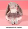 Cute Ballet Rabbit Plush Toy - Little Bunny Stuffed Animal Doll for Girls' Birthdays