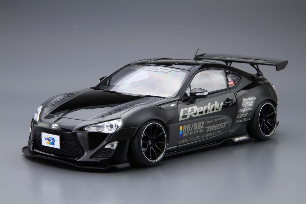Aoshima Bunka Kyozai The Tuned Car ZN6 TOYOTA 86 BUNNY VOLK RACING Plastic Model 1/24 '12 GREDDY&ROCKET Ver.
