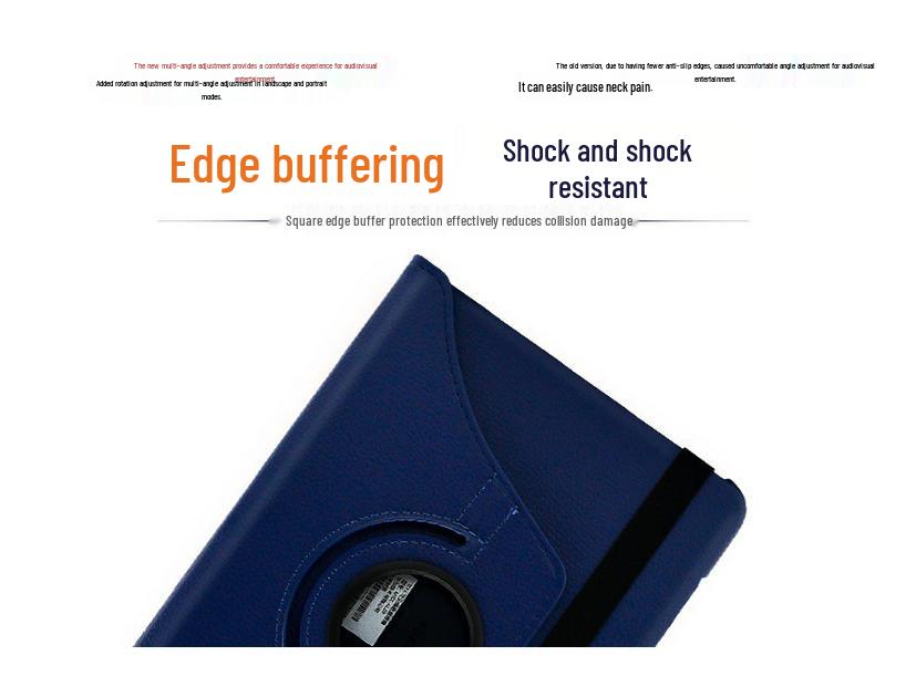 Honor Tablet V6/MatePad Pro Rotating Leather Case - Fits 10.4"/10.8" Models BAH3MRX-W09