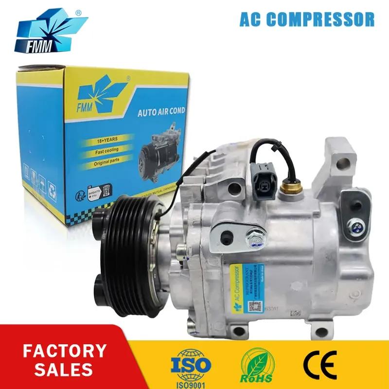 Компрессор кондиционера FMM для Mazda 3 M3 1.6L 2003-2009 BBP261450A BFF461450 H12A1AS4EY H12A1AX4EY BP4K-61K00 BP4K-61-K00A BP4K61K00B