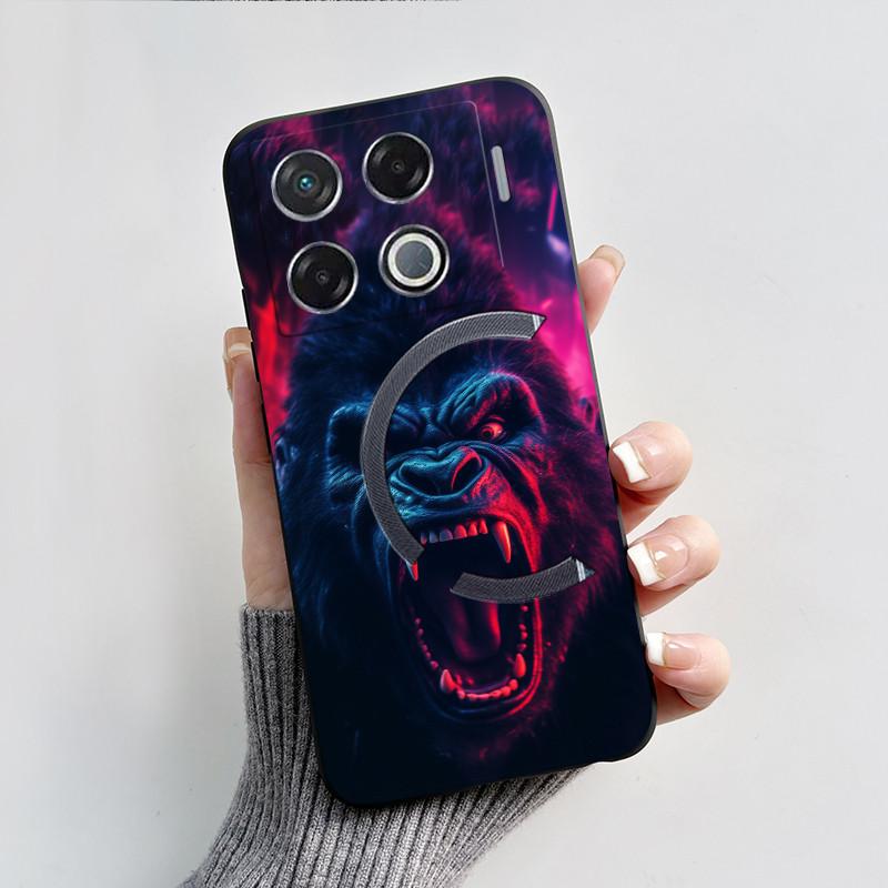 For Infinix GT 20 Pro Case INFINIX GT 10 PRO Cover gt20 gt10 20 pro X6871 X6739 Black Myth Wukong Silicone Phone Case Soft Cover