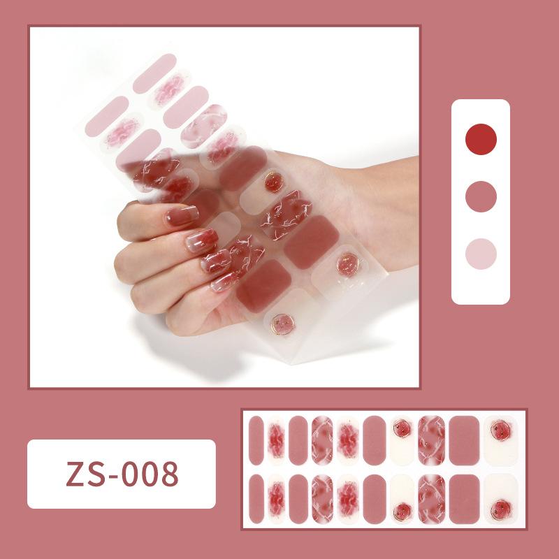 

Новые 20 лаков для ногтей, наклейки для ногтей, 3D, имитация горячего золота, бриллиантовые наклейки для ногтей, все прилагаемые аксессуары