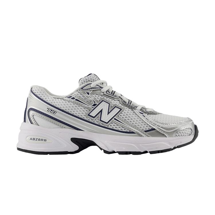 

New Balance 740 Big Kid Navy White Kids Sneakers GR740WN 35.5
