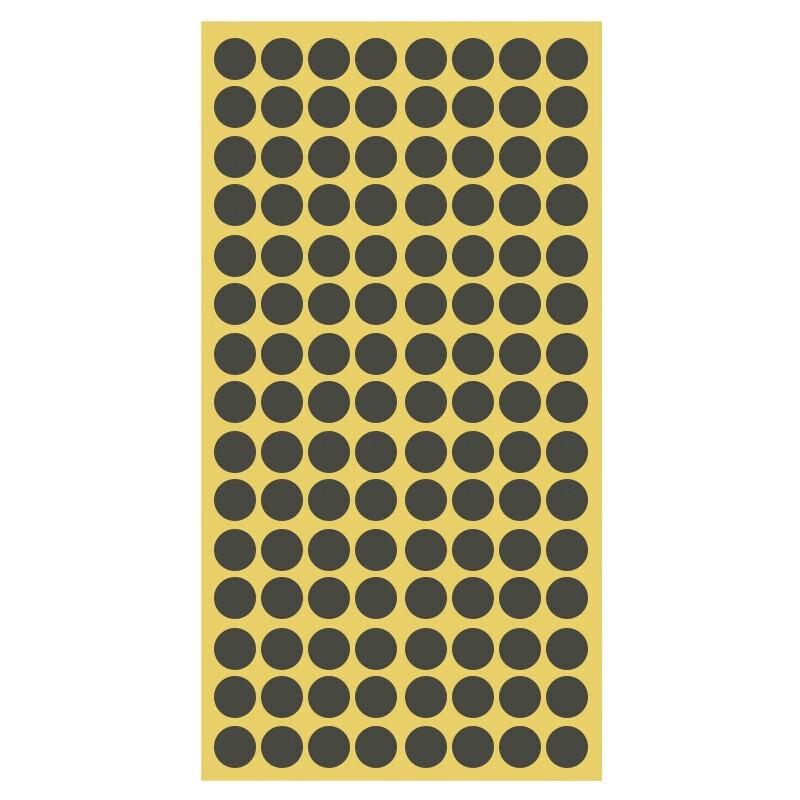 Jingyi Black Round Target Repair Stickers
