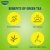 Tetley Green Tea Immune 25 Tea Bags, Vitamin C with Ginger Mint Lemon, Decaf Antioxidant Herbal Blend for Hydration and Daily Wellness