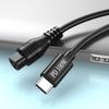 Fast Speed PD100W Charging Cord Type C To Round Tip Adapter 2M Length Lightweight Portable For Office Travel