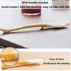 Silicone Jam Spatula with Can Opener End Multi Purpose Spreaders for Jar Peanut Butter Jelly Chocolate Spreader Mixing Scraper