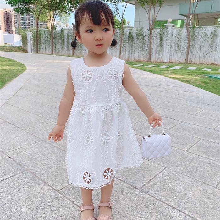 Baby Girl Princess Dress Girls' Summer Vest Dress Baby Summer Dress