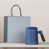 Shangqi Simple Blue Ceramic Tea Mug