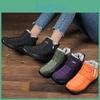 Warm Winter For Boots Snow Women Waterproof Antislip Ankle Booties Shoes With Faux Fur Lining Womens Comfortable Outdoor Zipper Walking Short Boots