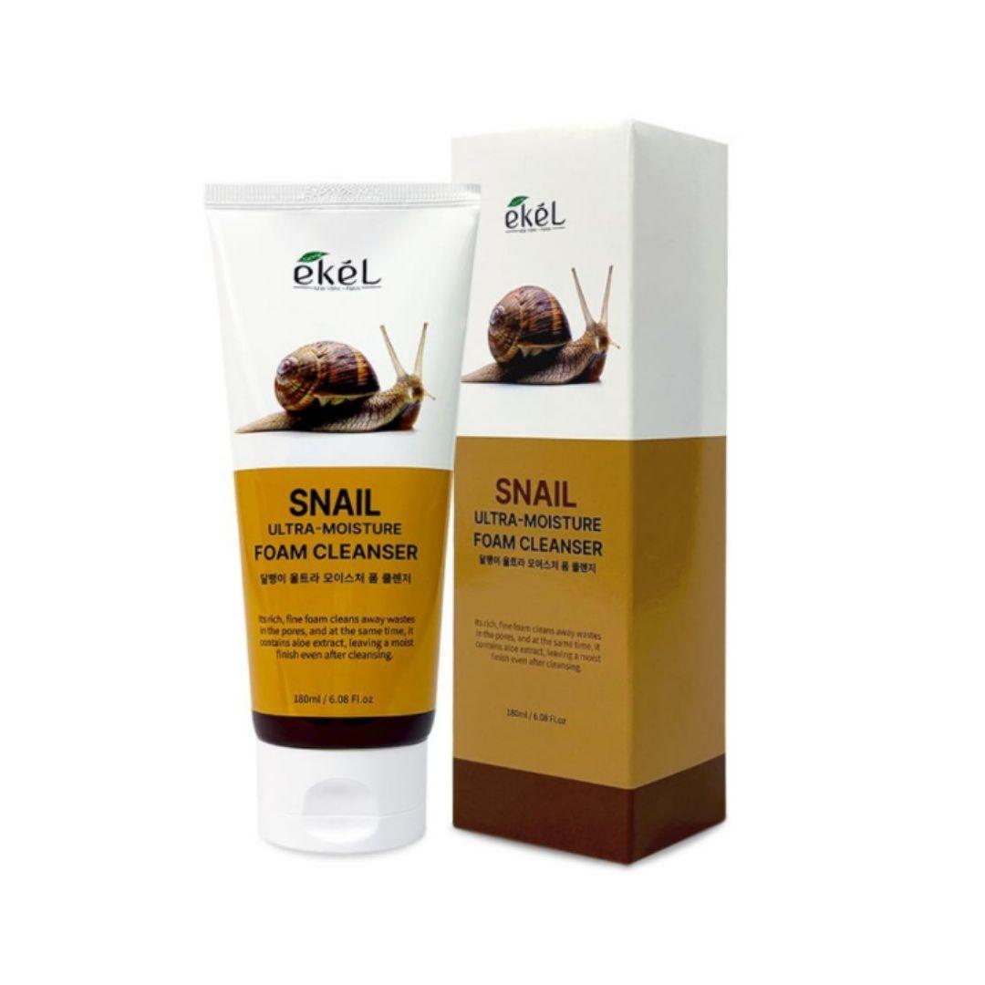 Snail Ultra Moisture Foam Cleanser
