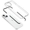 For iPhone 15 Plus Anti-Scratch Phone Cover Clear Slim Dustproof TPU+TPE Mobile Phone Case Shell