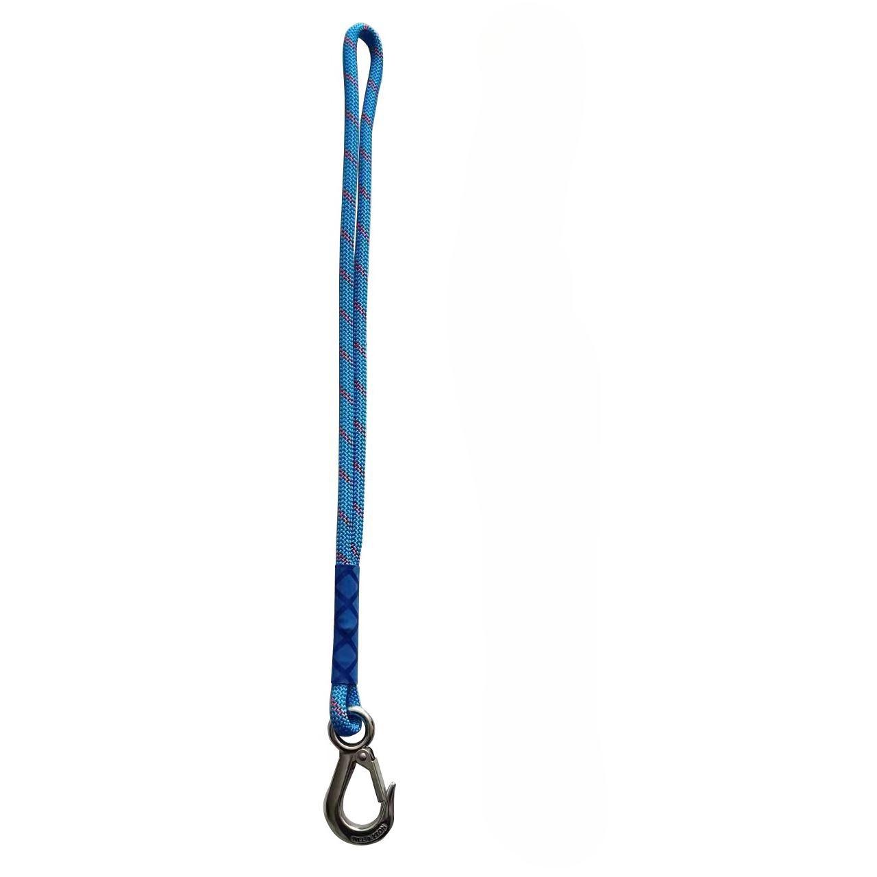 

1pc Heavy Duty Nylon Sling with Metal Hook - Wear-resistant - Suitable for Outdoor Hammocks, Tree Swings, and Patio Chairs