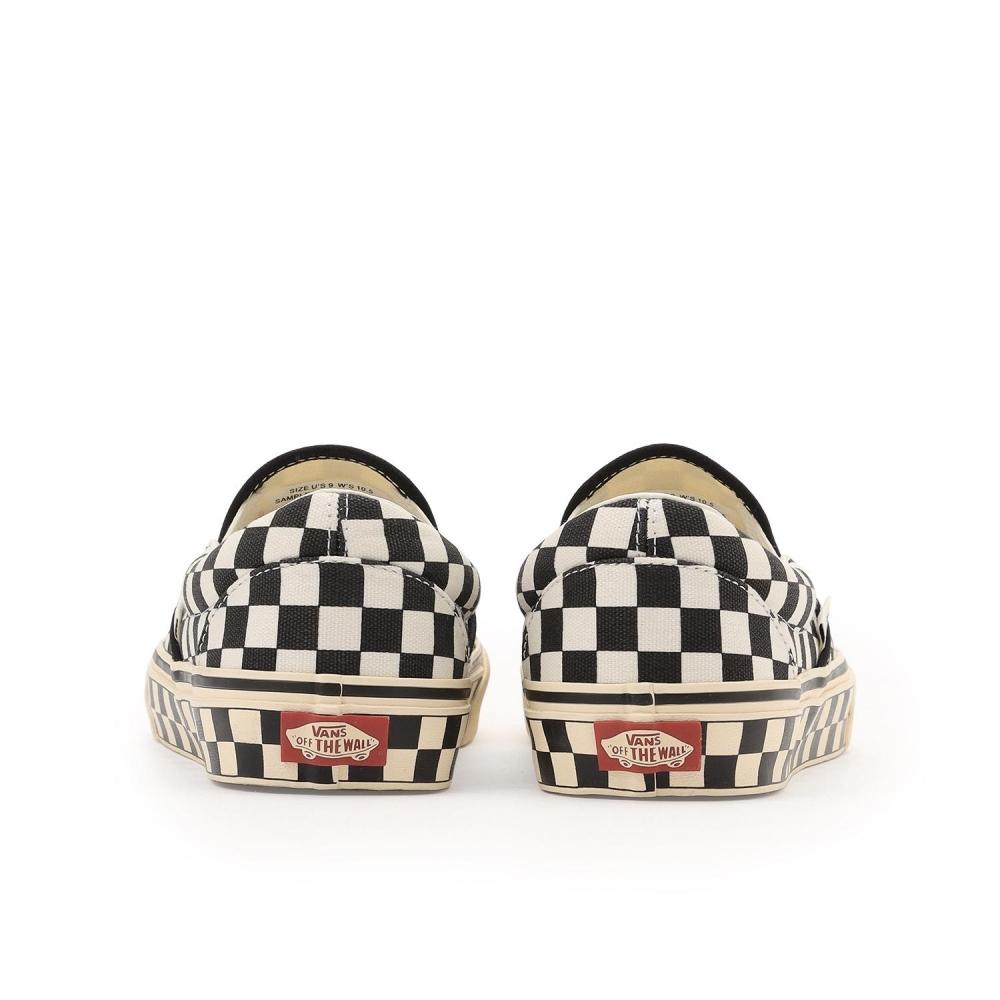 Vans Slip On Chk Blk Mashima Vn000dah1kp Chk Blk Mashima