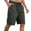 Herren Sport Baumwolle Leinen Lässige Lose Shorts Lässige Pyjamas Tasche Jogging Shorts Hosen