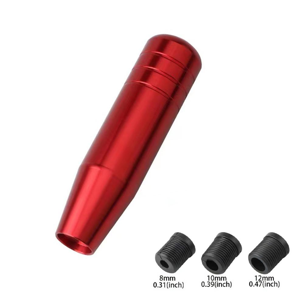 13CM (5.122inch) Car Shift Head Aluminum Alloy Car Shift Lever Solid Color Car Shift Torsion Head Automatic Shift Head