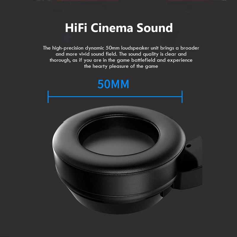 2020 Gaming Headsets Gamer Headphones 7.1 Surround Sound Stereo Wired Earphones USB Microphone Breathing Light PC Laptop Game Headset