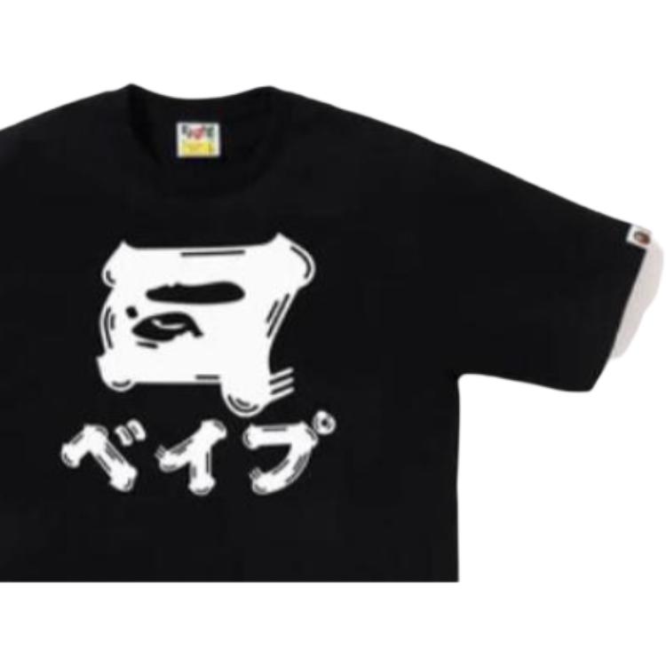 A BATHING APE T-Shirts Men's Crew Neck Moderate 1J80-110-057