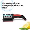 Handheld quick-removal knife sharpener multi-functional kitchen knife four-stage three-stage four-in-one knife sharpening stone