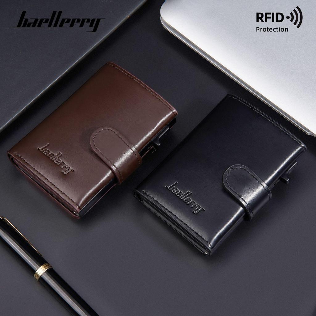 Baellerry RFID Anti-theft Aluminum Card Holder for Men