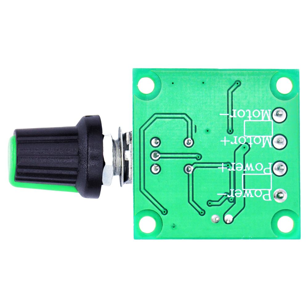 DC 1.8V 3V 5V 6V 12V 2A 1803BK PWM Motor Geschwindigkeitsregler Niederspannungsmotor Geschwindigkeitsregler Schalter PWM Einstellbares Ansteuermodul