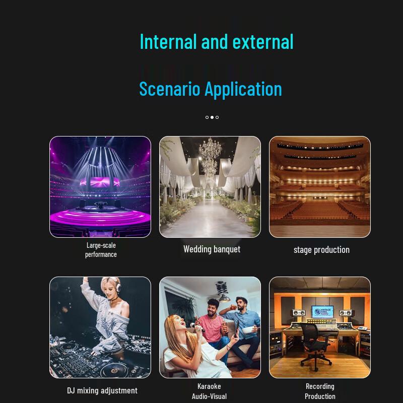 SAST G66 Professional 16-Channel Audio Mixer Console CN plug (adapter included)