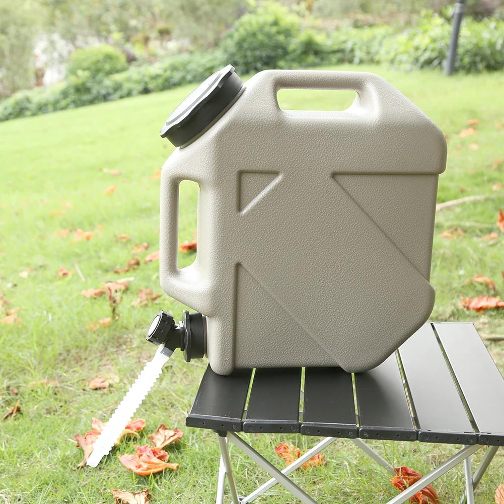 

12L Water Bucket Large Capacity Portable Camp Water Bag No Leakage for Camping Fishing Picnic Hiking Camping Car Accessoire