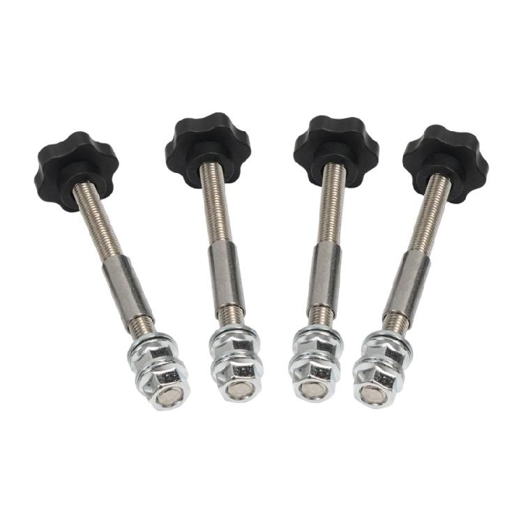 Secure Load Bearing Car Top Luggage Mounting Brackets Reinforced Iron Roof Rack Fixing for Fieryred Bunker