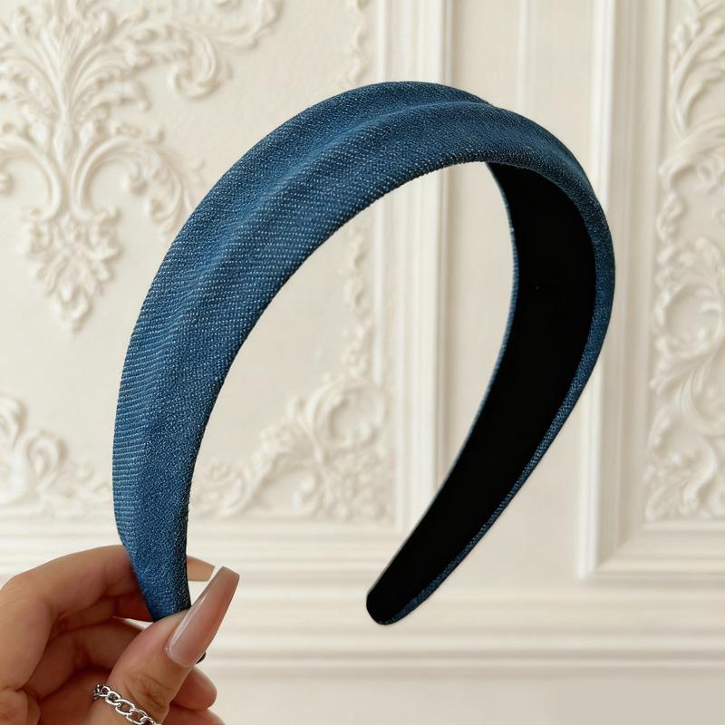 2025 Trendy Korean Wide-Brimmed Headband for Women - Fresh Style Hair Accessory