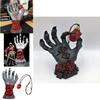 Unglaubliches Berserk Hand Gottes Dekorative Harz-Kunstwerke Fesselndes Halloween-Display