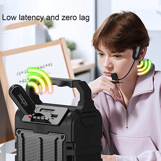 2.4G Wireless Musical Instruments Microphone 30M Range Clip-on Saxophone Microphone System Multi-Purpose Instrument Condenser