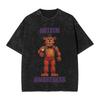 Hot Sale New Horror Game FNAF At Freddys Peripherals TShirt Unisex Women Oversized Casual Summer Tee Harajuku Fashion Cotton Tops