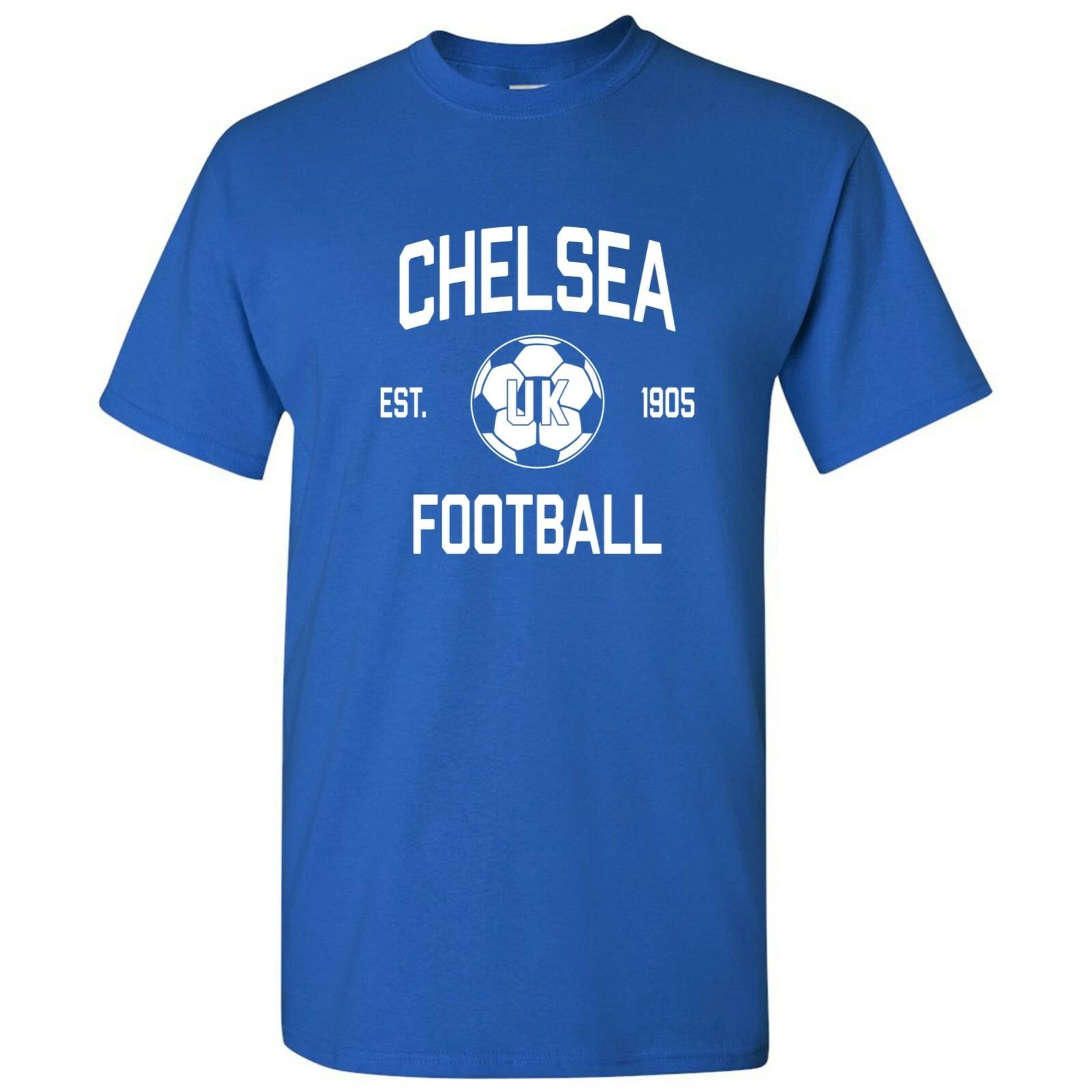 Chelsea UK Away Kit World Classic Soccer Football Arch Cup T Shirt 2XL