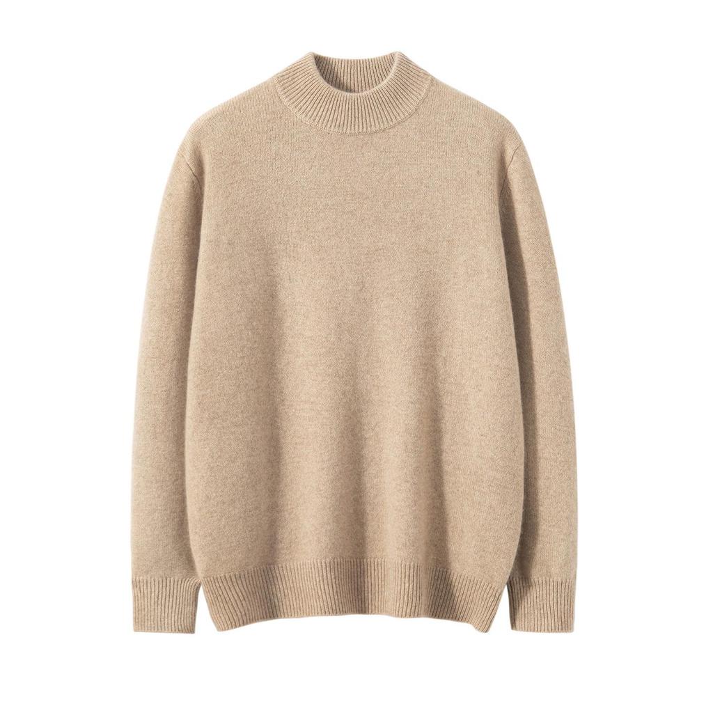 Men's Versatile High Neck Pure Cashmere Sweater - New Autumn Winter Arrival