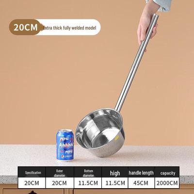 GOWKE 304 Stainless Steel Commercial Ladles & Scoops