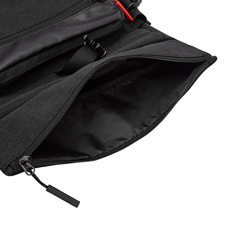 New Anta Fabric Crossbody Bags Men's Black 192537121-1