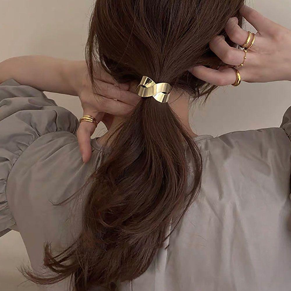 

Женская ретро богиня простой изысканный повседневный галстук для волос Weaving type