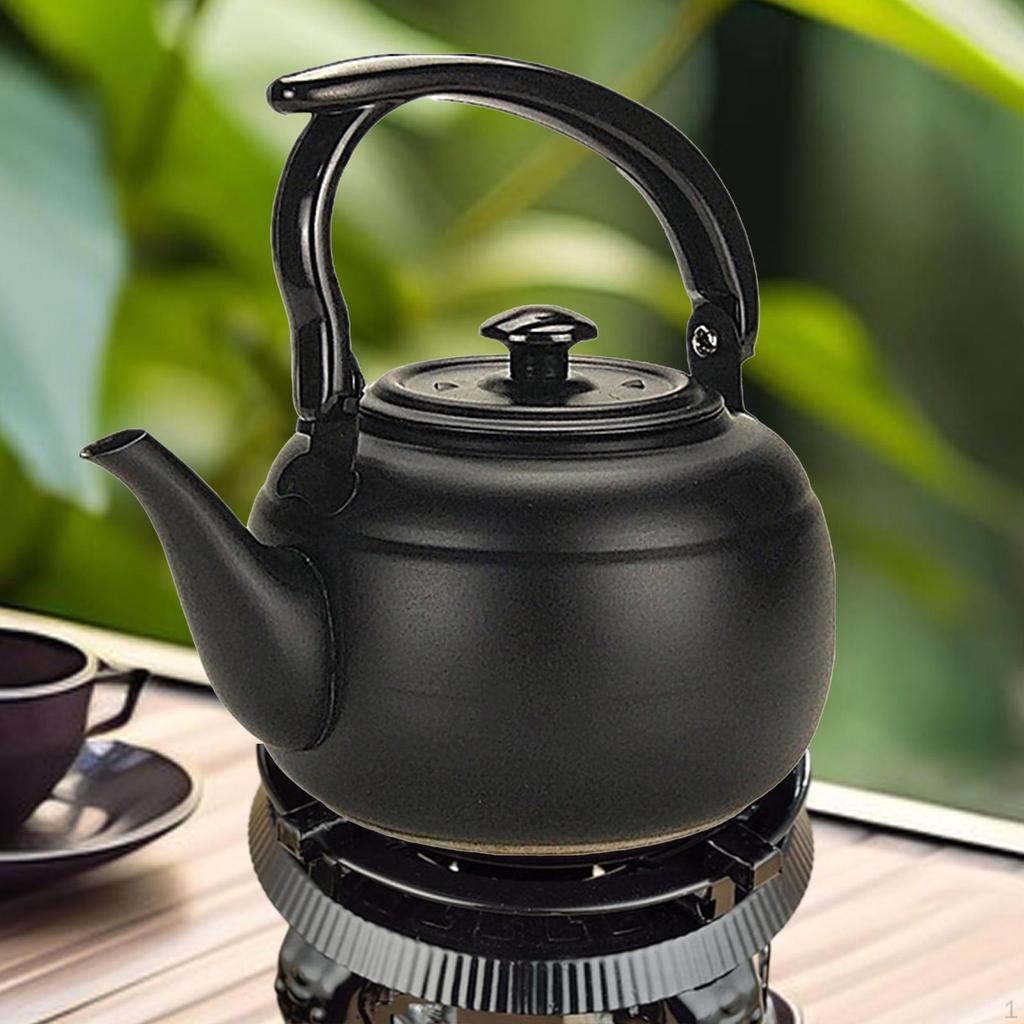 Stainless Steel Teapot Coffee Pot Kettle Versatile with for Boiling Water Tea Hotel