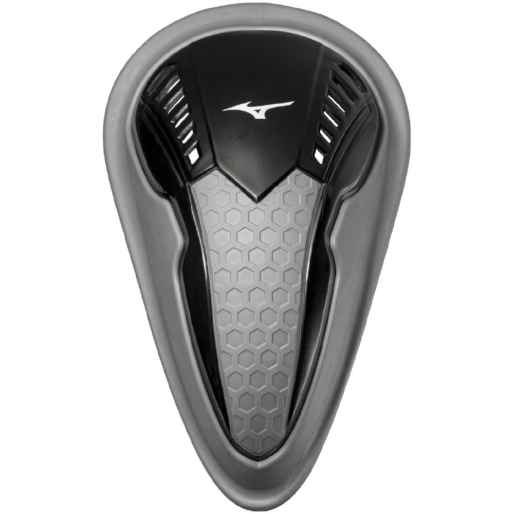 

MIZUNO Раковина для защиты паха Размер Черный Бейсбол/Софтбол 12JYDC20, L, чёрный