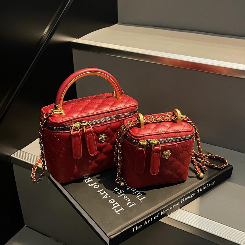 

Женская сумка Новая мода Наплечная сумка-мессенджер Small бордовый